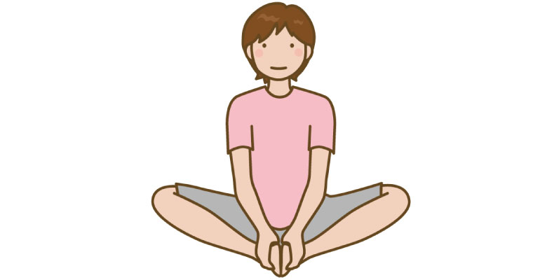 内転筋ストレッチ