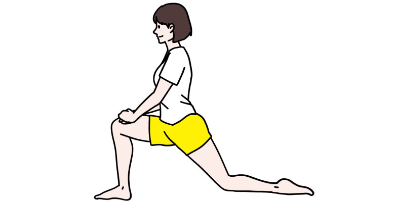 腸腰筋ストレッチ