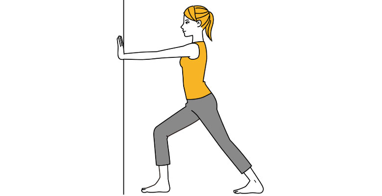 腓腹筋（ひふくきん）ストレッチ